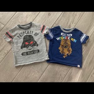 Star Wars Toddler Shirt Set
